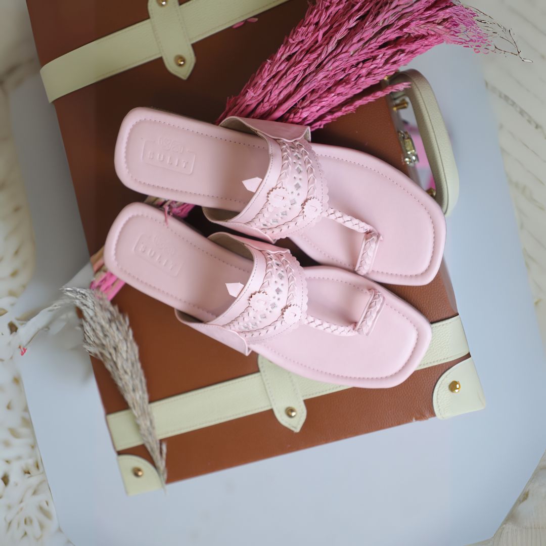 Lite Pink Kolhapuri