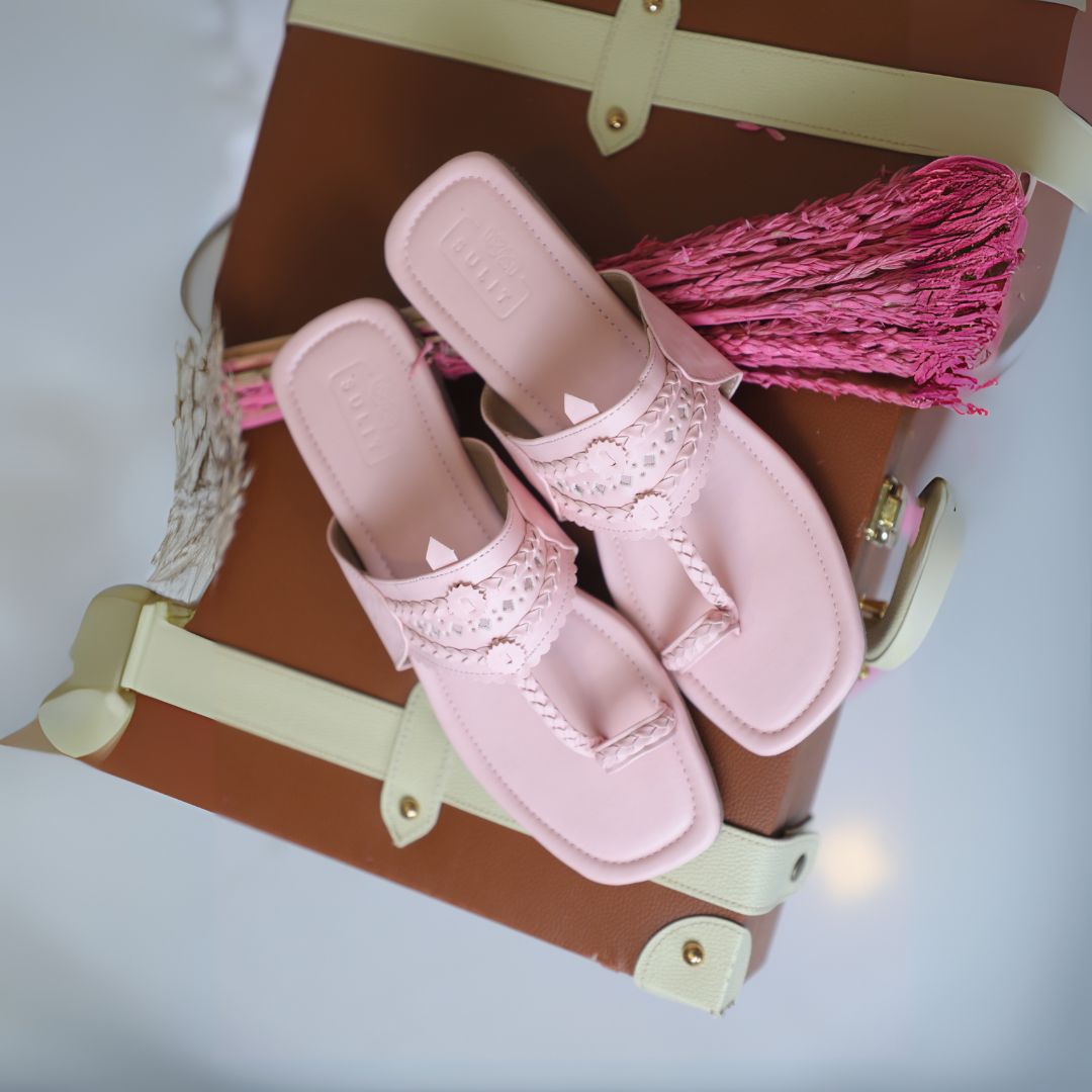 Lite Pink Kolhapuri