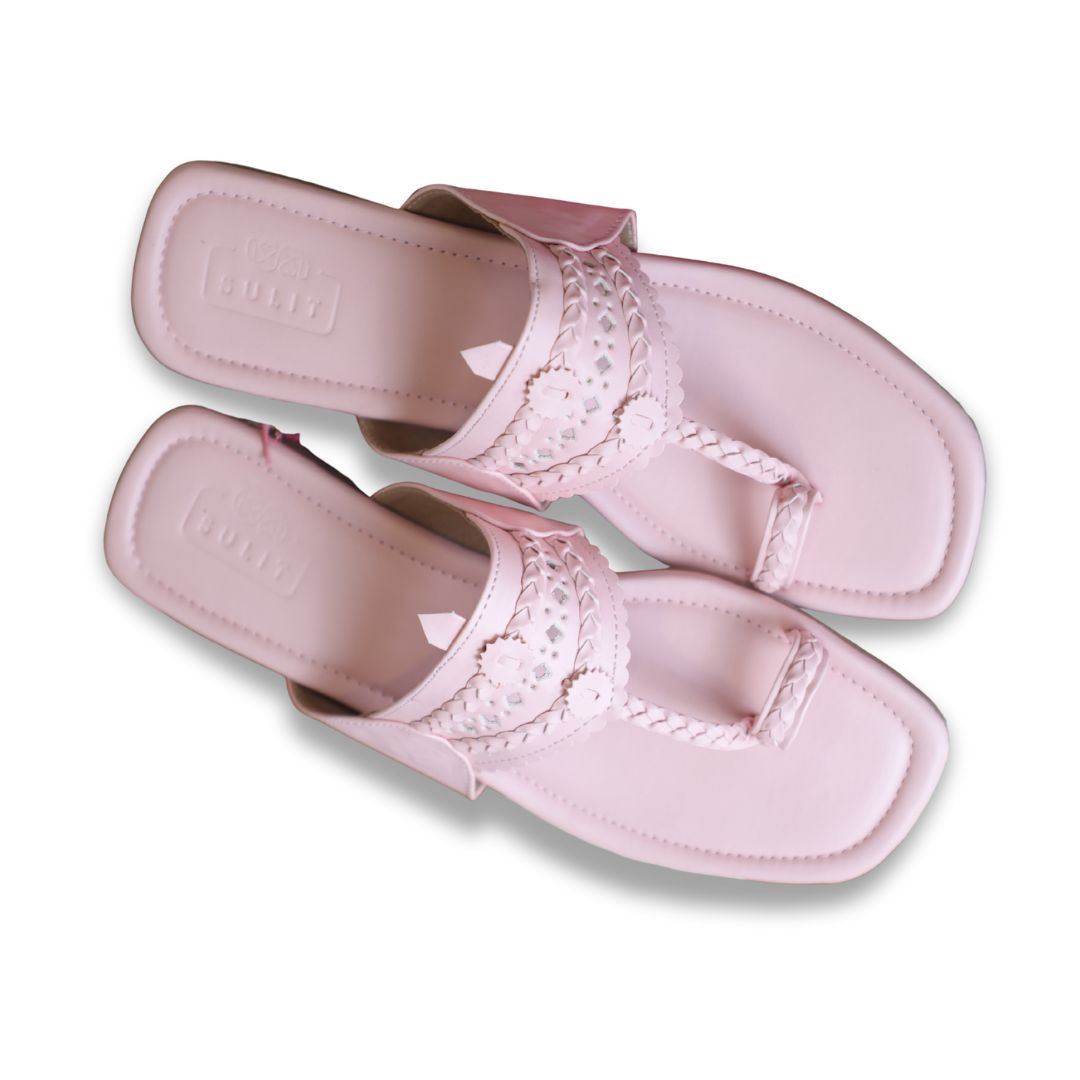 Lite Pink Kolhapuri