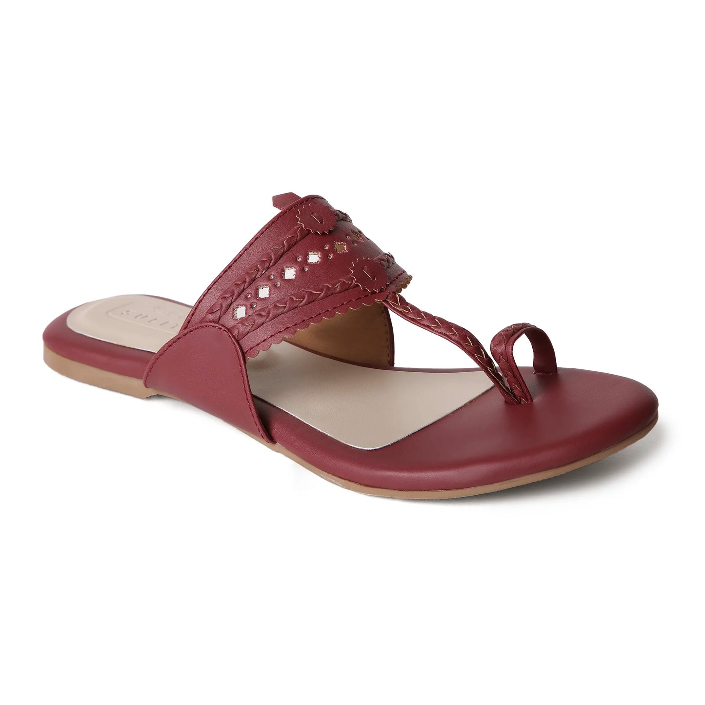 Maroon Kolhapuri