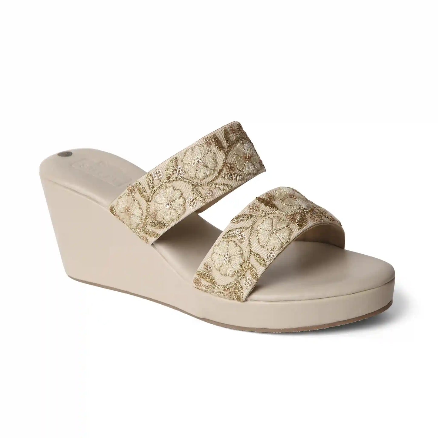 Floral Patta Wedge