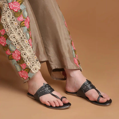Gun Metal Kolhapuri
