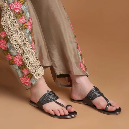 Gun Metal Kolhapuri