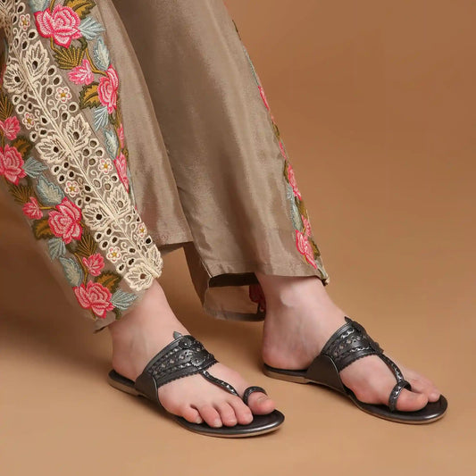 Gun Metal Kolhapuri