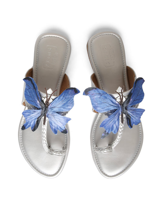 SILVER FLUTTER KOLHAPURI