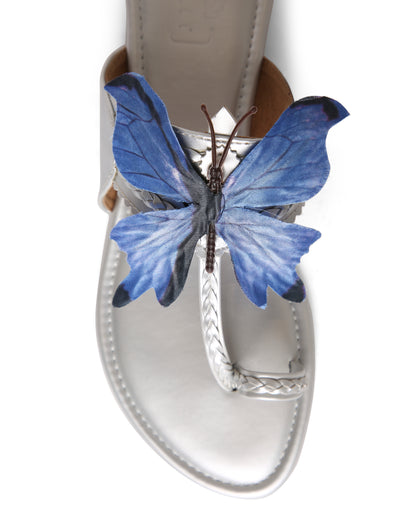 SILVER FLUTTER KOLHAPURI