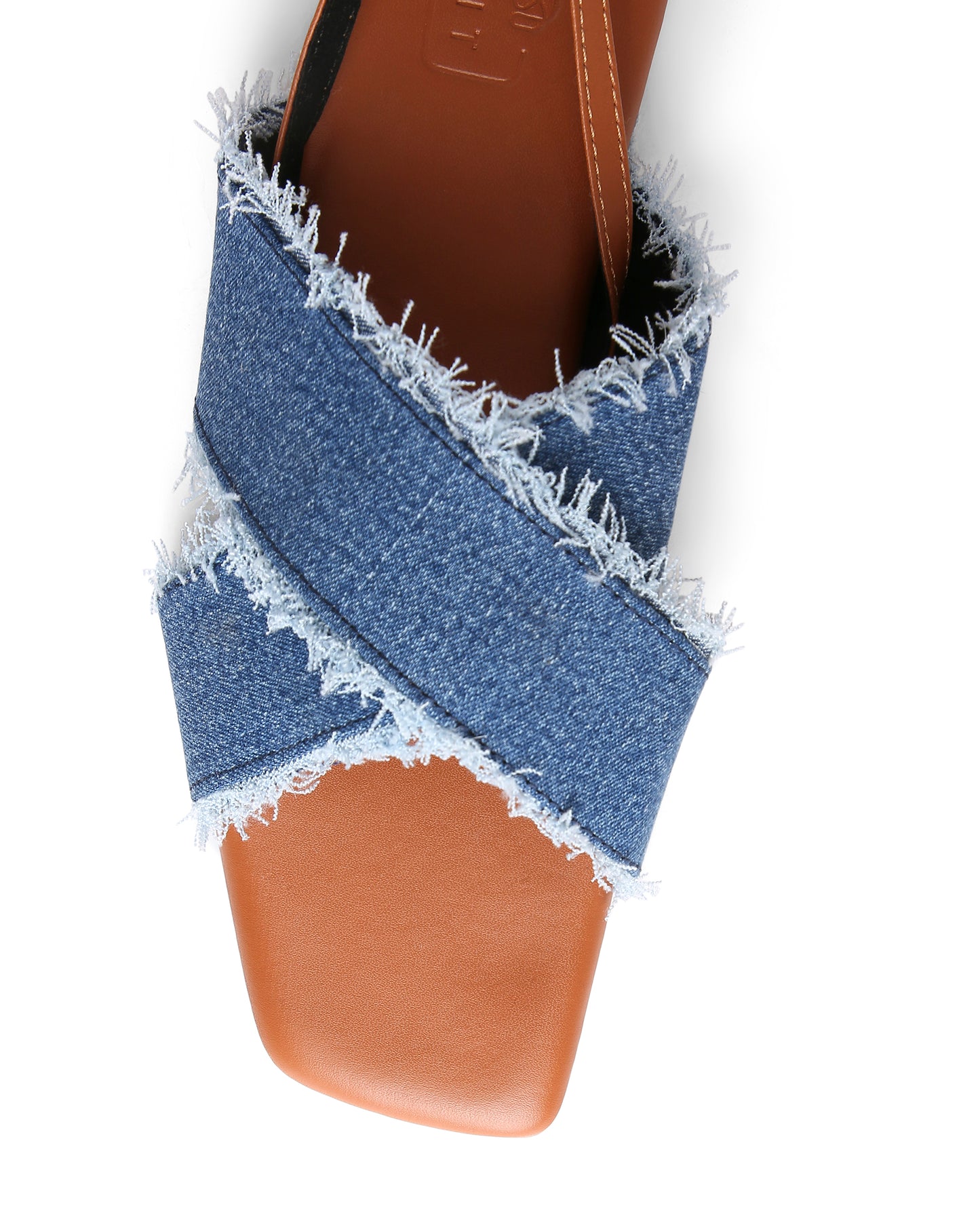 Denim Tan Sandals