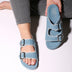 Denim Flip Flop