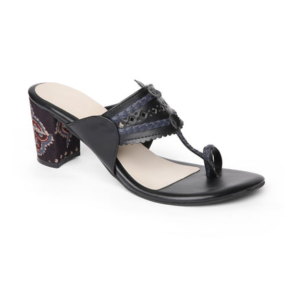 BLACK AND DARK BLUE BLOCK